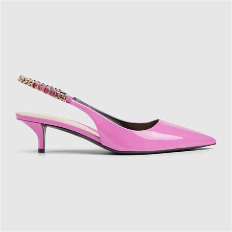 gucci pink bee pumps|Gucci Signoria leather pumps in pink .